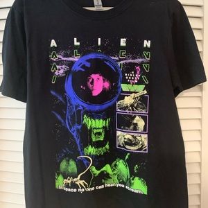 GRAVEYARD GOODS ALIEN WOMENS RIDLEY SCOTT T-SHIRT SIZE MEDIUM